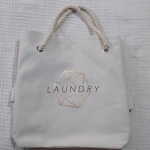 Canvas laundry bag